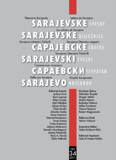 “Till Kingdom Come“ by Andrej Nikolaidis, Best of Sarajevo Notebooks II, 2011, p. 100-110